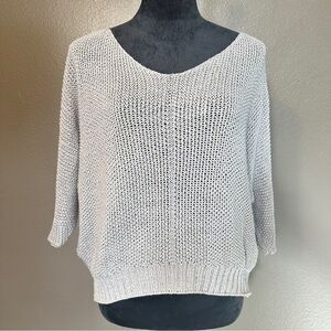 Women's Gray Knit Sweater
